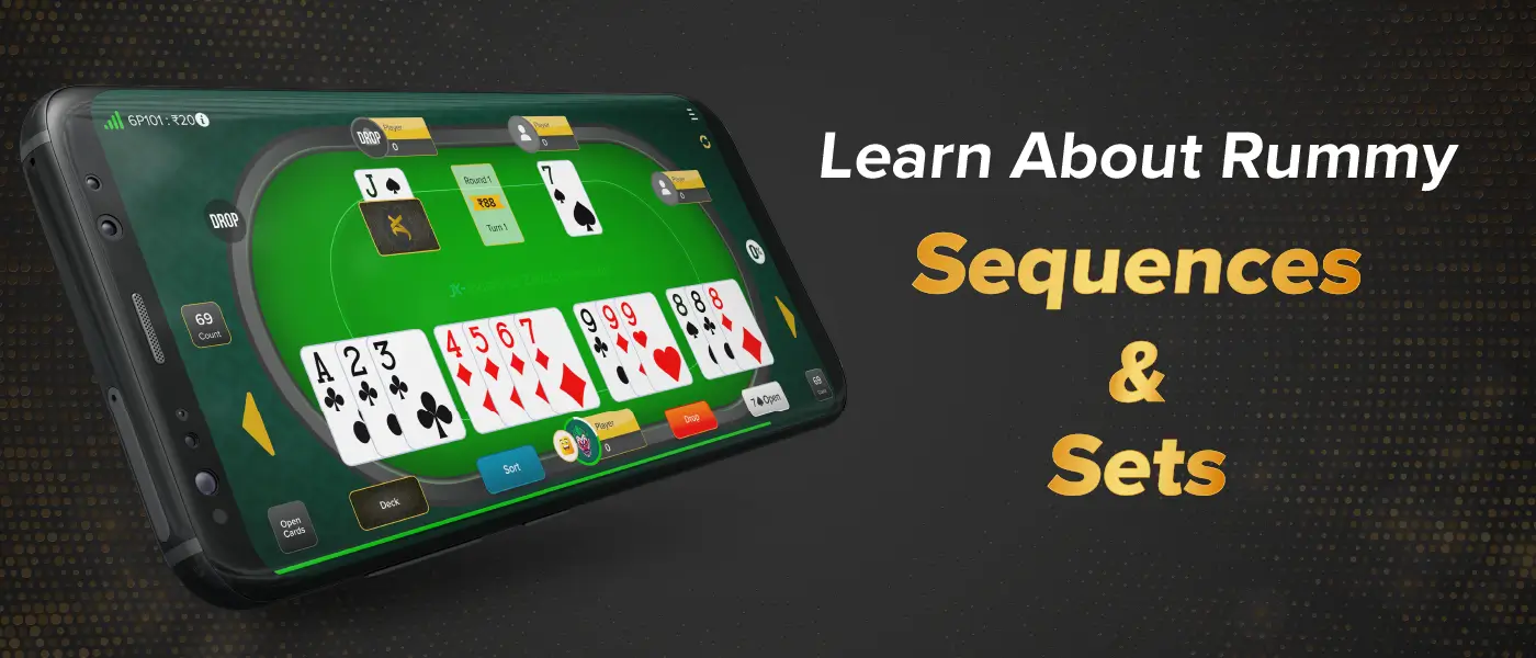 Rummy Sets and Sequences